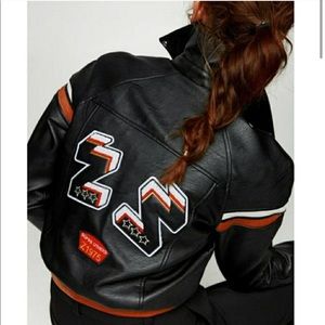 Zara Black Jacket with Accents